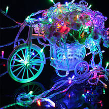 Новогодняя гирлянда 40 LED, 4 M, Разноцветная супер, фото 2