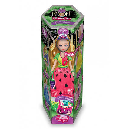 Сделай куклу Princess Doll  (пластилин, кристаллы, стразы, блестки) ДТ  Клубничка