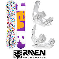 Сноуборд RAVEN GRID WHITE 138 см супер