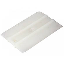21910585 Простий ракель, білий — 100PP WRAP — Uzlex Simple Squeegee white,4' (100х75mm)