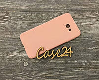 TPU чехол накладка Candy для Samsung Galaxy J4 Plus 2018 (6 цветов) нежно розовый