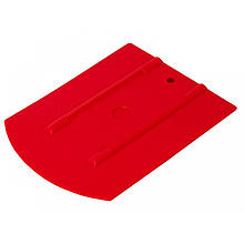 21910596 Ергономічний ракель, червоний - 50 M1 WRAP - Uzlex Ergonomic Squeegee red, 4"+ (110x90mm+30*)