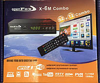 OpenFox x-6m COMBO (X6M Combo) HD DVB-S2/T2 ресивер + бесплатная прошивка!