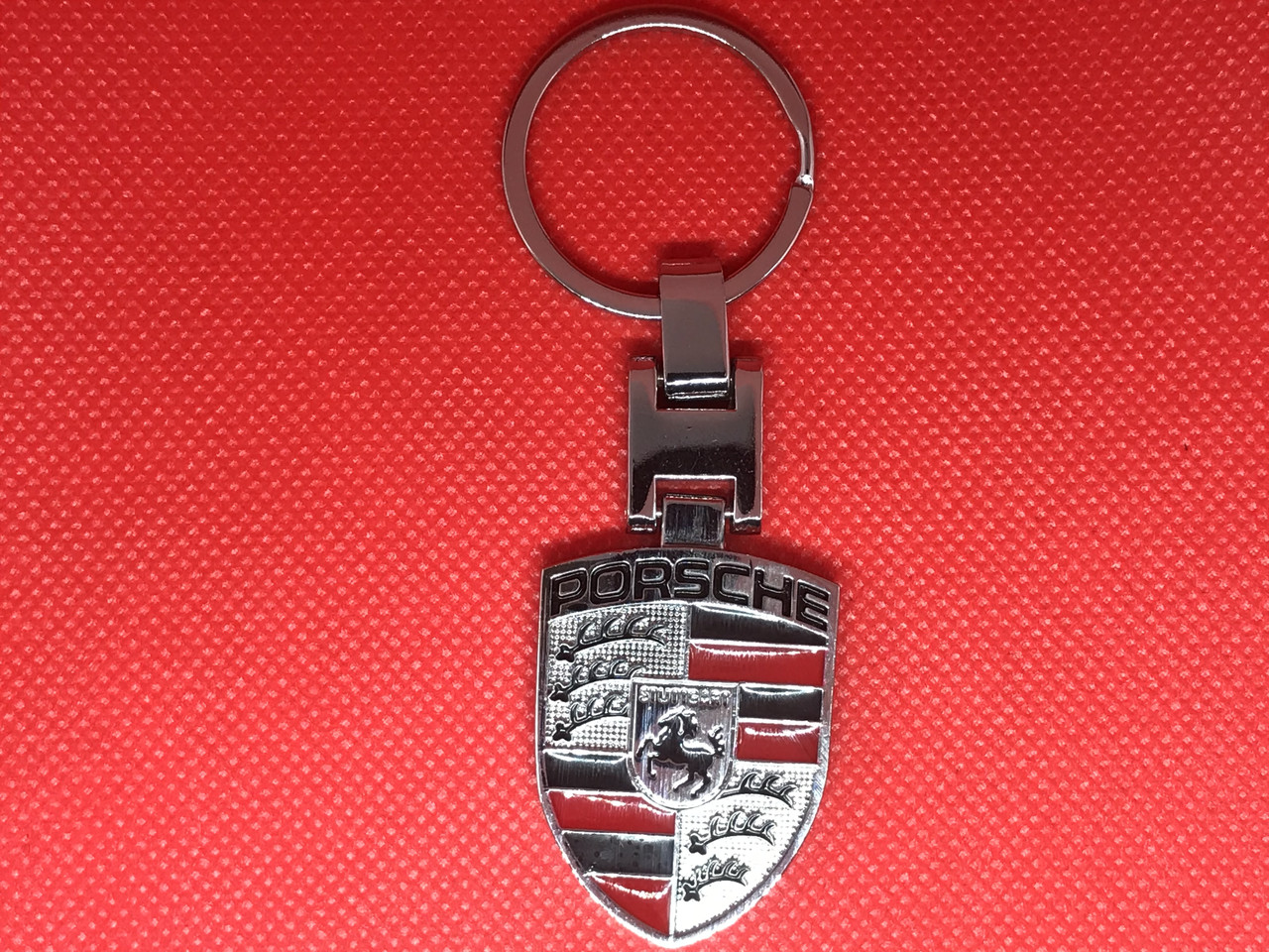 Брелок металевий для авто ключів Porshe Порше