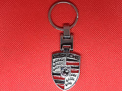 Брелок металевий для авто ключів Porshe Порше