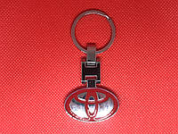 Брелок металлический для авто ключей Toyota Тойота