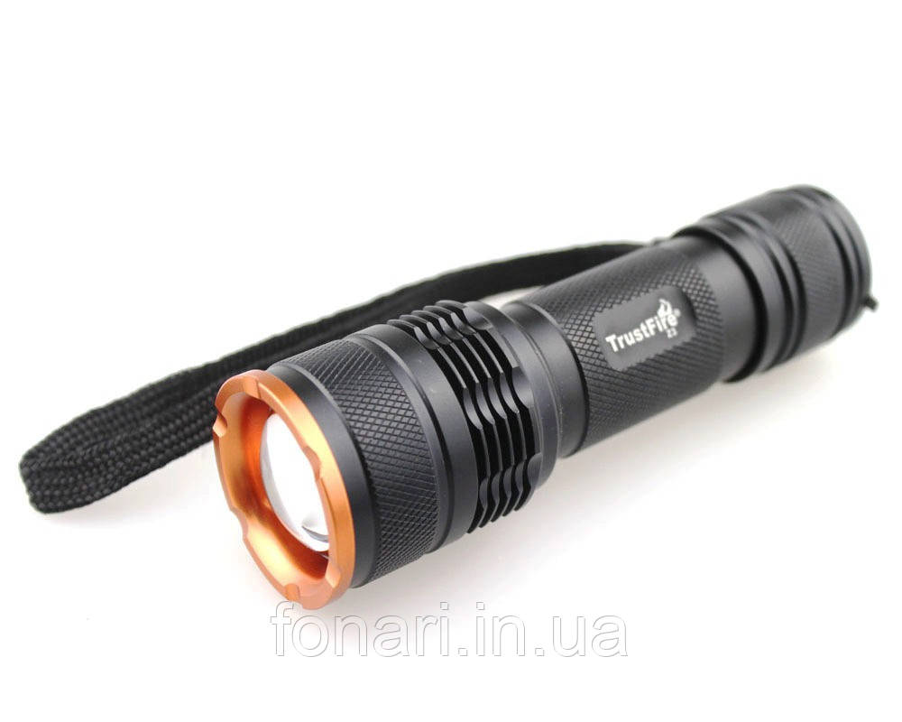 Ліхтар TrustFire Z3 Cree XM-L2, 1x18650(3xAAA) лінзовий