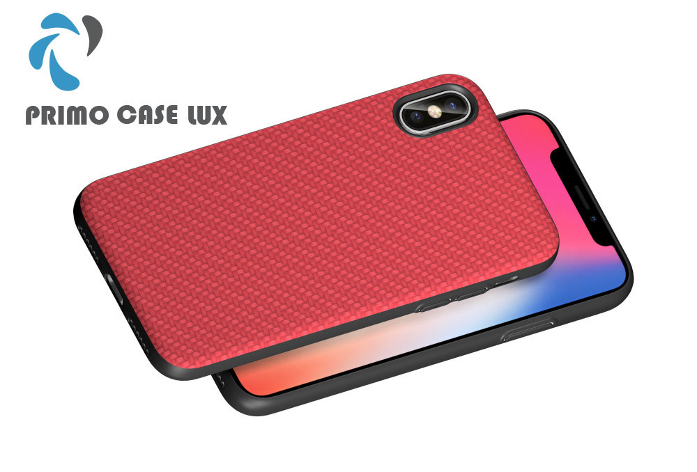 Чохол накладка Primo Case Lux для Apple iPhone X / iPhone XS - Red