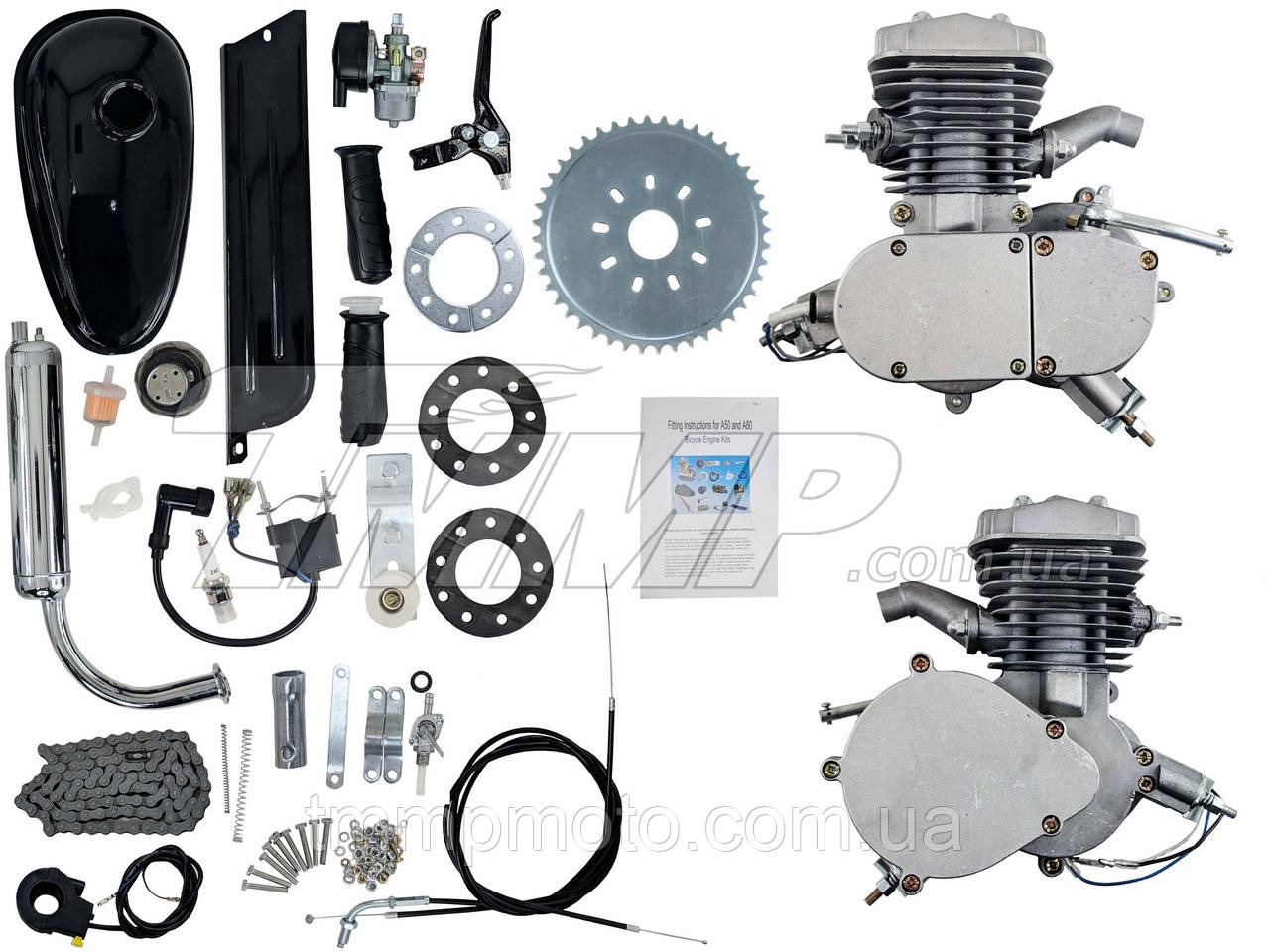 купить бензиновый мотор для велосипеда, бензиновый двигатель на ...