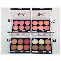 Набір рум'ян і коректорів Make Up (6 відтінків) В наявності № 1 і №3
