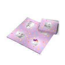 Серветки Tassen Kids d-day party (lilac) 33*33 см (20 шт.), фото 4