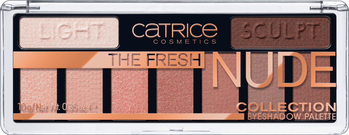 Палітра тіней для повік Catrice Cosmetics The Fresh Nude Collection, 10 g