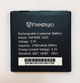 Акумуляторна батарея на телефон Prestigio PAP4020