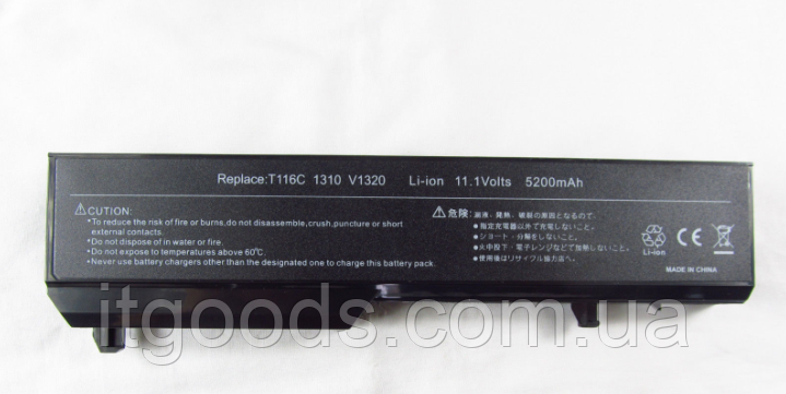 Акумулятор Dell 0N241H K738H N950C N956C N958C T114C T116C U661H Vostro 1310 1320 1510 1520 2510 PP36L PP36S