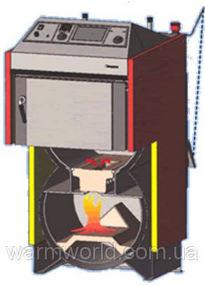 Твердотопливный пиролизный котел с газификацией древесины Atmos DC 70S - фото 4 - id-p6136233