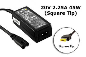 Блок живлення для ноутбука Lenovo 20V 2.25A 45W Square Tip