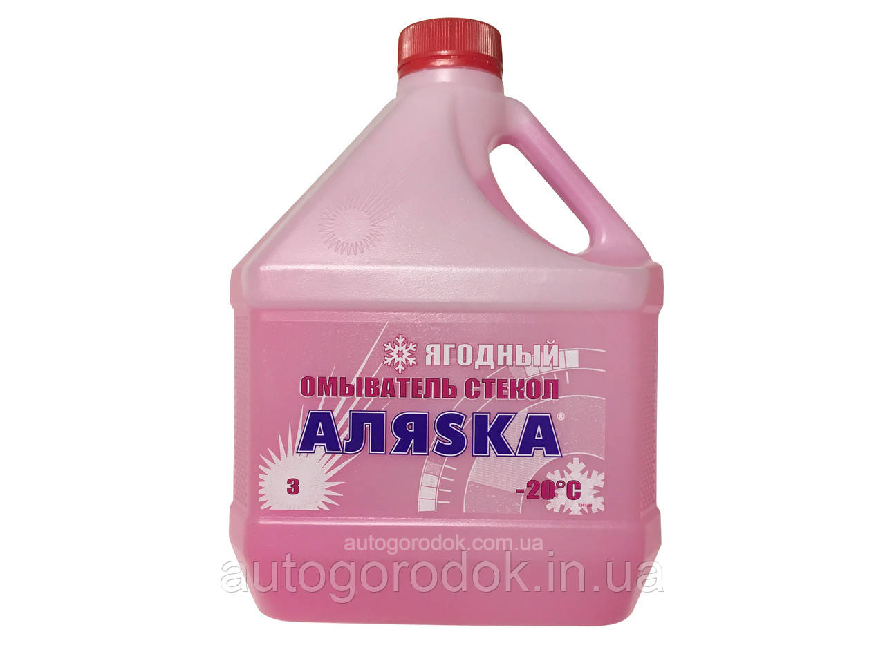 Омыватель стекла (Ягодный) (зимний) -20С 3л Аляска - фото 1 - id-p824939777