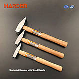 Молоток з дерев'яною ручкою 0,8 кг Harden Tools 590018, фото 7