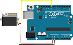 Підключення і керування сервоприводом з Arduino