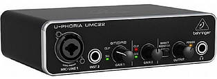 Аудіоінтерфейс Behringer UMC22