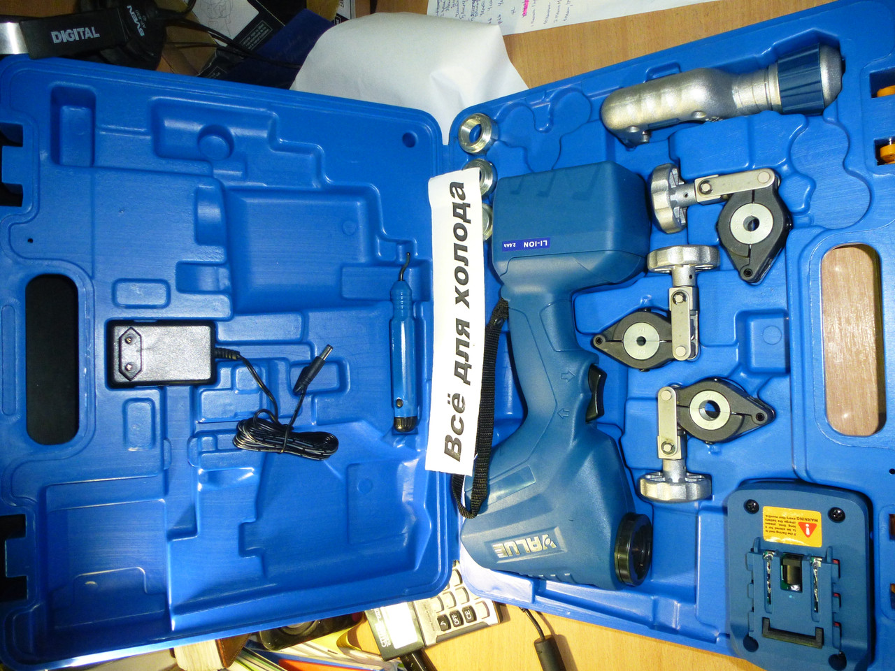 Развальцовка электрическая VALUE VET-19 -S (1/4,5/16,3/8,1/2,5/8,3/4 ...