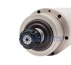 Шпиндель GDZ-125-4.5 125X265, 4.5 kw 8А ER25 водяне охолодження, фото 3