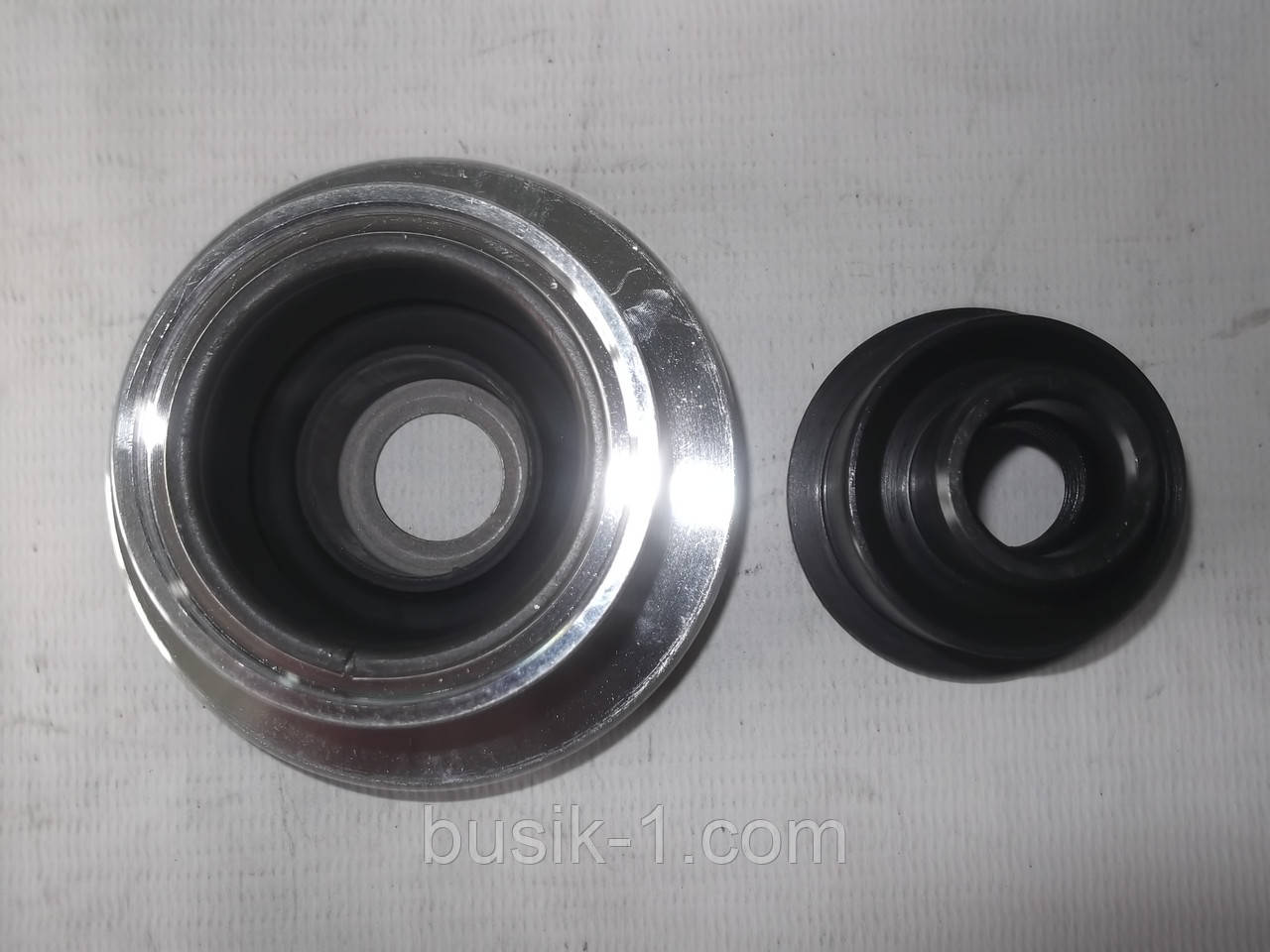 Шків генератора Kangoo 1.5CDI алюмінієвий, залитий гумою, фото 1