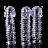 Рельєфна насадка на пеніс "Фараон", фото 7