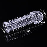 Рельєфна насадка на пеніс "Фараон", фото 6