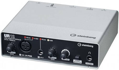Аудіоінтерфейс Steinberg UR12, фото 1