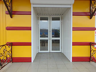 Двері маятникові (глухі) 95х220см