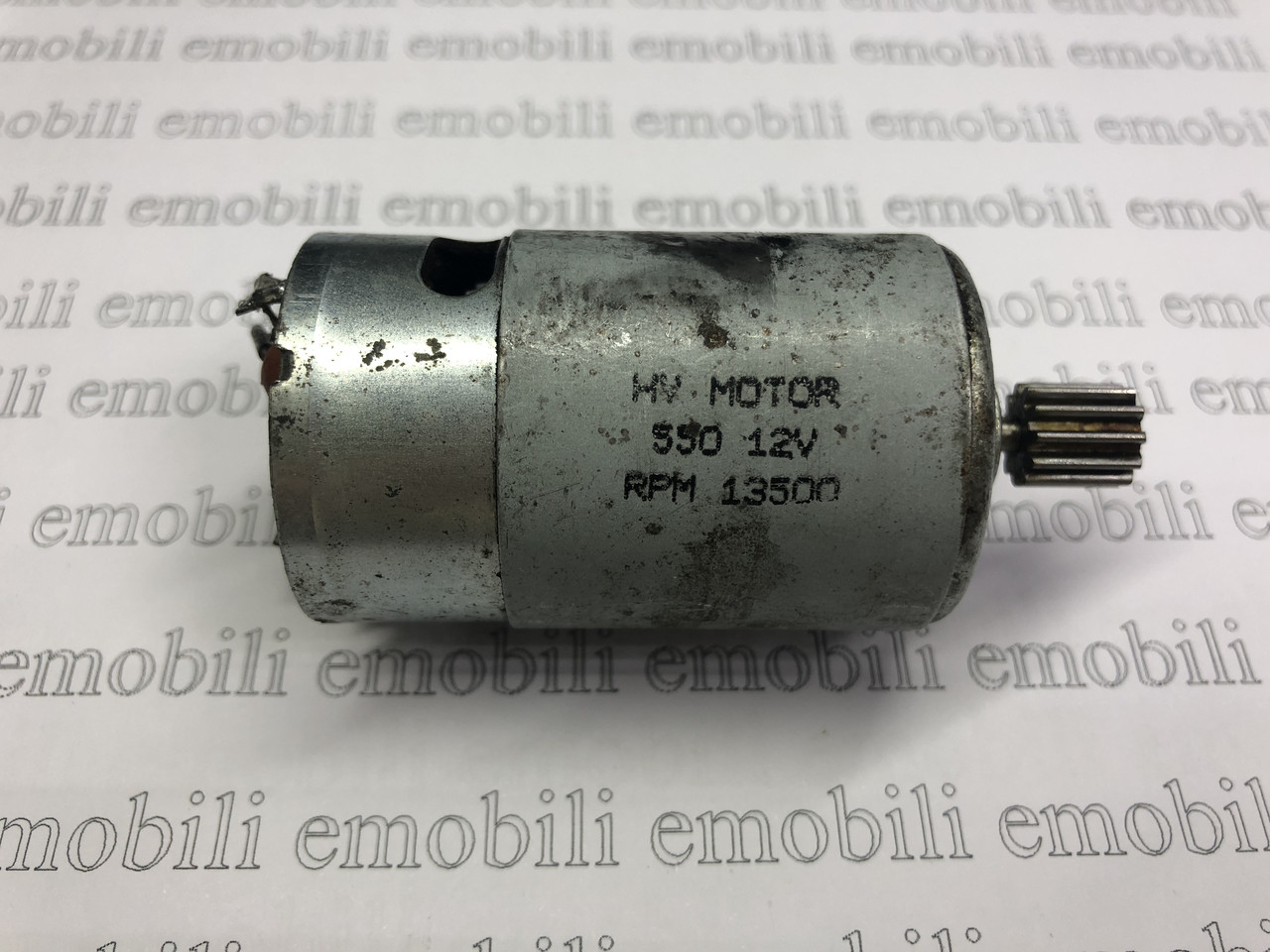 Мотор 12V, 37мм, 11 зубьев для детского электромобиля: продажа, цена в ...
