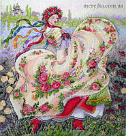 Набір для вишивання хрестом "Празкова хустка" Межка