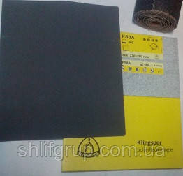 Шліфувальний лист р400 наждак Клінгспор, фото 1