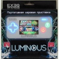 Портативная приставка EXEQ LUMINOUS + 100 встроенных игр (сенсорные кнопки)