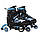 Роликові ковзани SportVida 4 в 1 SV-LG0021 Size 39-42 Black/Blue, фото 2