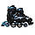 Роликові ковзани SportVida 4 в 1 SV-LG0021 Size 39-42 Black/Blue, фото 4