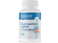 Для суставов и связок OstroVit Glucosamine+MSM+Chondroitin 90tab