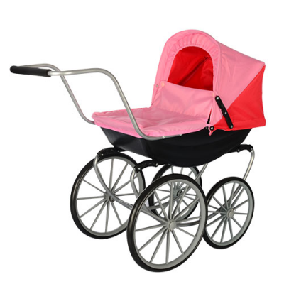 Коляска для ляльки Melogo РОЖЕВА арт. 9621, фото 1