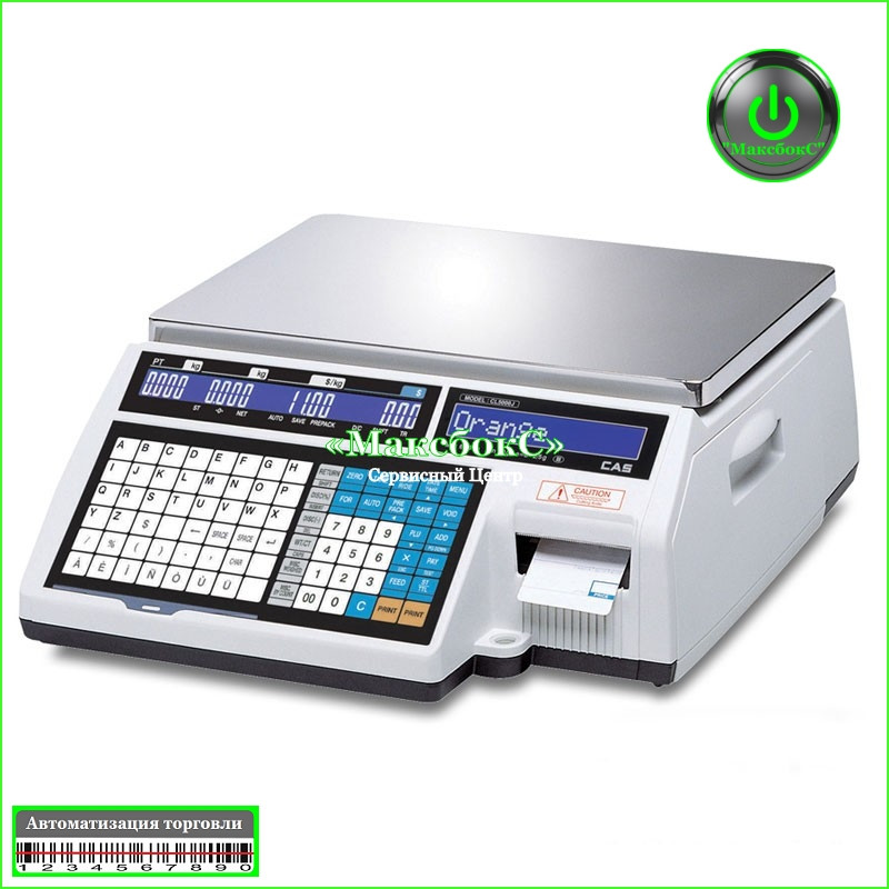 Ваги для маркування товару CAS CL5000J-IB, фото 1