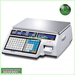 Ваги для друку етикетки CAS CL5000J-IB 30 кг