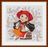 Набір для вишивання хрестом "На приданому" Межка