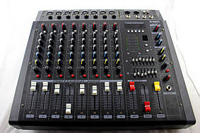 Аудіо мікшер Mixer BT 808D 8 каналів