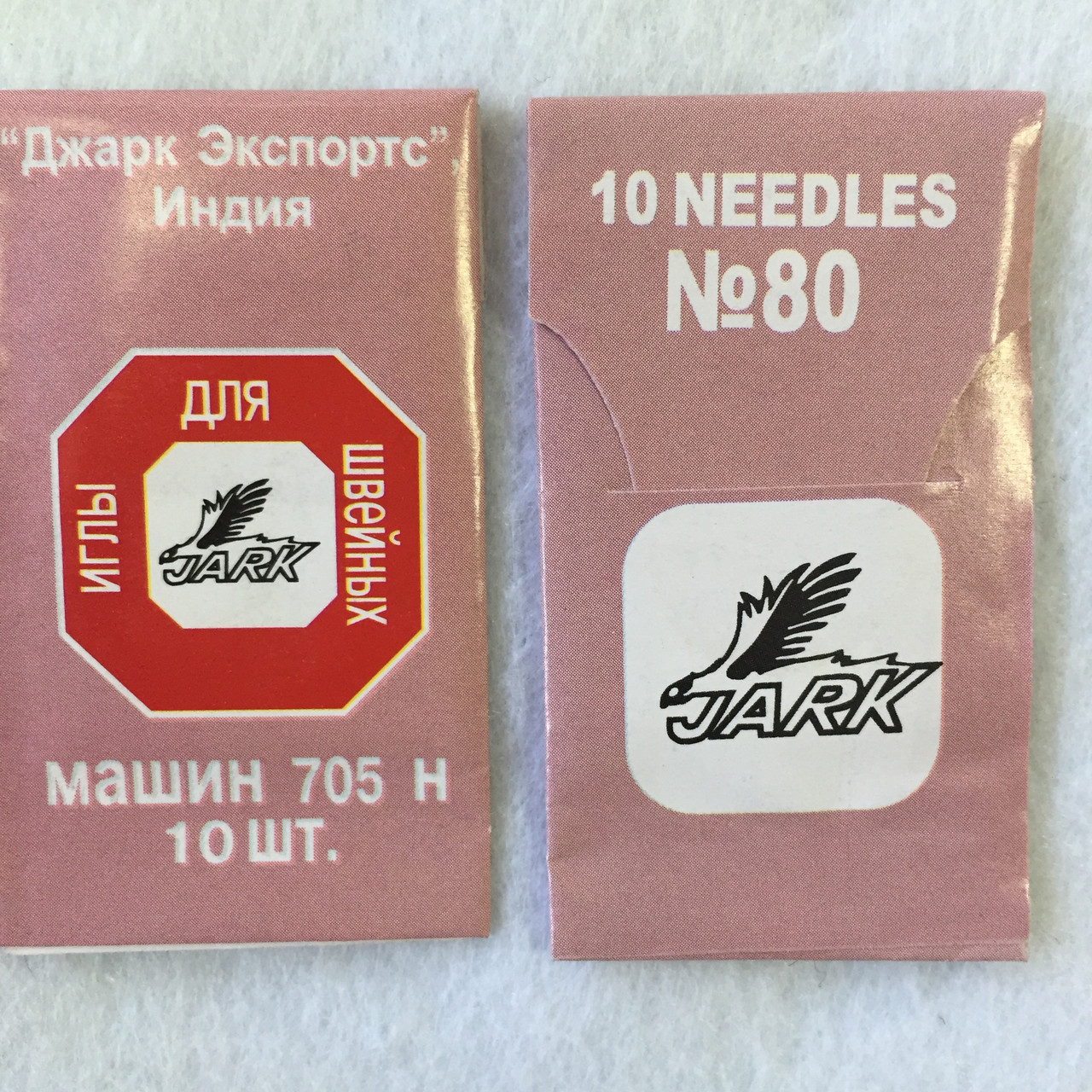 Голки для швейних машин Jark No80, 10 шт. в пакованні