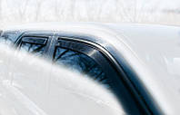 Дефлекторы окон (ветровики) Ford S-Max 2010 -> 5D 4шт (Heko)