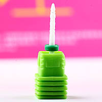 Фреза (насадка) керамічна, Ракета, зелена