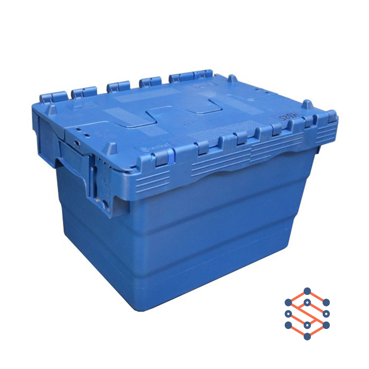 Пластиковий контейнер із кришкою — SPKM4325, 300x400x250 мм