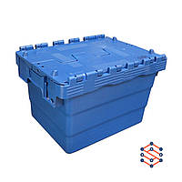 Пластиковый контейнер с крышкой - SPKM4325, 300x400x250 мм