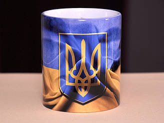Чашка біла "Україна" 1602k