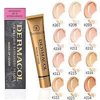 Тональний крем Dermacol Make-up Cover 207, 210, 211,215